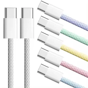 Câble de Charge Rapide USB-C vers USB-C 60W Type C Câble de Données pour Téléphone Samsung Huawei - Photo 1/18
