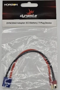 Brand New Dynamite ADAPTER EC3 BATTERY T PLUG DEVICE DYNC0060 Deans To EC3 - Picture 1 of 6