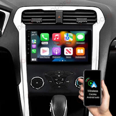 2+32GB Android 15 Stereo Radio GPS Navi Carplay for Ford Fusion Mondeo 2013-2020 - Image 1 of 4