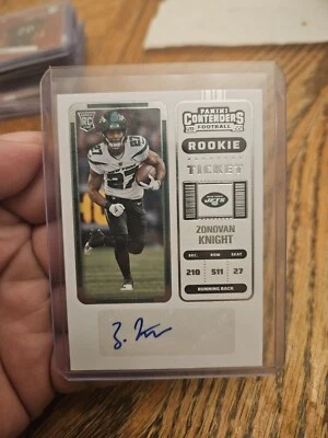 Zonovan Knight Rookie Contenders Auto Jets - Image 1 of 4