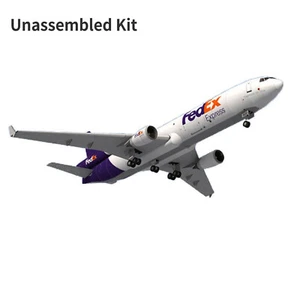 Kit de juguete de avión modelo 3D Fedex MD-11 escala 1:100 papel sin montar - Imagen 1 de 10