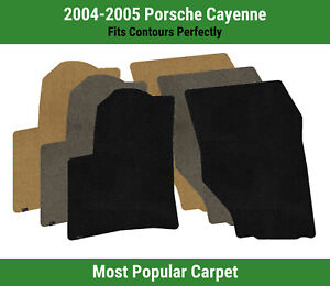 Lloyd Ultimat Front Row Carpet Mats for 2004-2005 Porsche Cayenne 