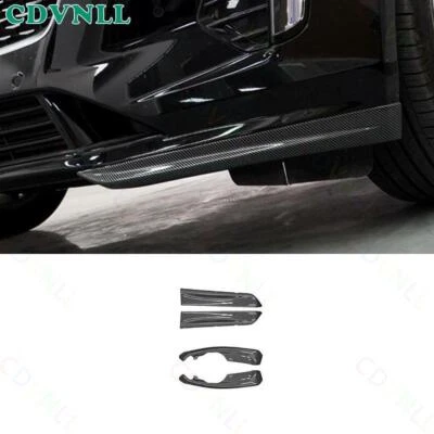 Kit de carrocería de alerón labial de parachoques delantero de fibra de carbono ABS para Cadillac CT6 2019-20 Foto 1 de 4