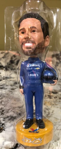 Jimmie Johnson Valvoline Bobblehead Nascar    New in package Cover