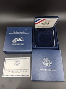 US MINT - 2009 Abraham Lincoln Commemorative Display Box - (NO COINS) - Bild 1 von 1