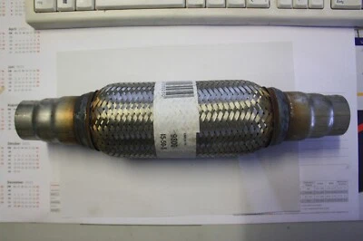 HJS Universal Flexrohrverbinder Edelstahl 45mm-50mmx350mm - Bild 1 von 2