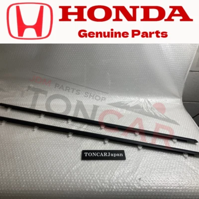 Juego de molduras de ventana de puerta delantera derecha y derecha genuinas HONDA ACURA INTEGRA DC1 DC2 Foto 1 de 4