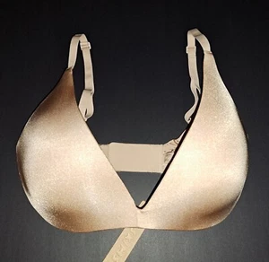 💕 NWT SKIMS Wireless Form Super Pushup Push Up Padded Bra Nude CLAY 30D  - Picture 1 of 8
