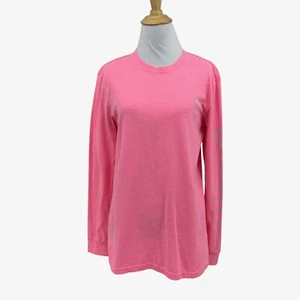 Magellan Shirt Women S Small BubbleGum Boyfriend Fit Sleeve Logo Outdoor Tee - Picture 1 of 10