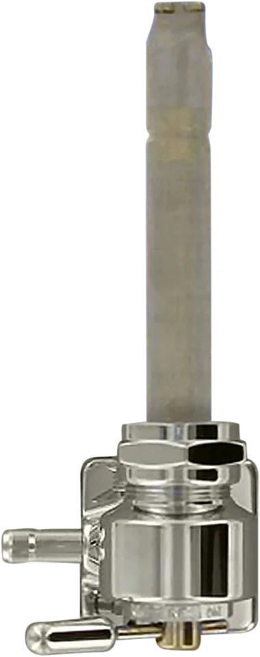 Válvula de reserva Pingel Single 22MM Outlet 90° aspiradora redonda motocicleta Petcock Foto 1 de 1