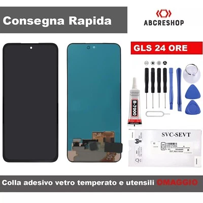 DISPLAY LCD ORIGINALE SERVICE PACK PER SAMSUNG GALAXY S24 FE S721B TOUCH SCHERMO