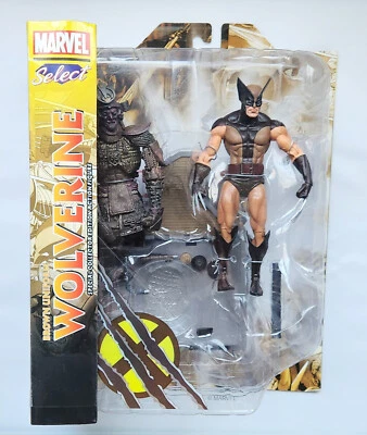 Boneco de ação Diamond Select Marvel Comics Wolverine colecionador novo na caixa - Imagem 1 de 2