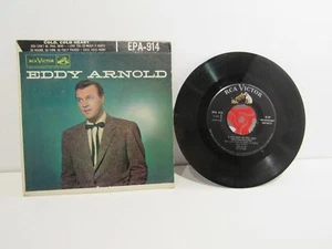 Eddy Arnold and his Guitar: Cold, Cold Heart RCA Victor EPA 914 7" EP Grade: VG - Picture 1 of 7