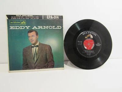 Eddy Arnold and his Guitar: Cold, Cold Heart RCA Victor EPA 914 7" EP Grade: VG - Image 1 of 4
