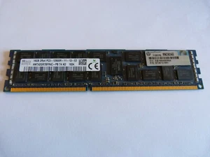 16GB Hynix HMT42GR7BFR4C-PB T4 AD 16GB DDR3 1600MHz PC3-12800R ECC Server RAM  - Bild 1 von 2