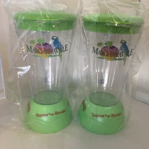 Quantità: 2 tazze nuove Jimmy Buffet Margaritaville "Booze In the Blender" 16 oz festa - Foto 1 di 6