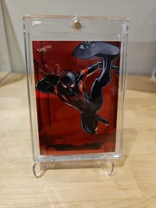Marvel Metal Universe Avengers Precious Gems RED PMG Miles Morales #154 63/100 - Picture 1 of 12