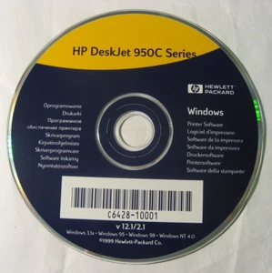 HP DeskJet 950C Series, Printer Software CD, 1999 - Bild 1 von 1