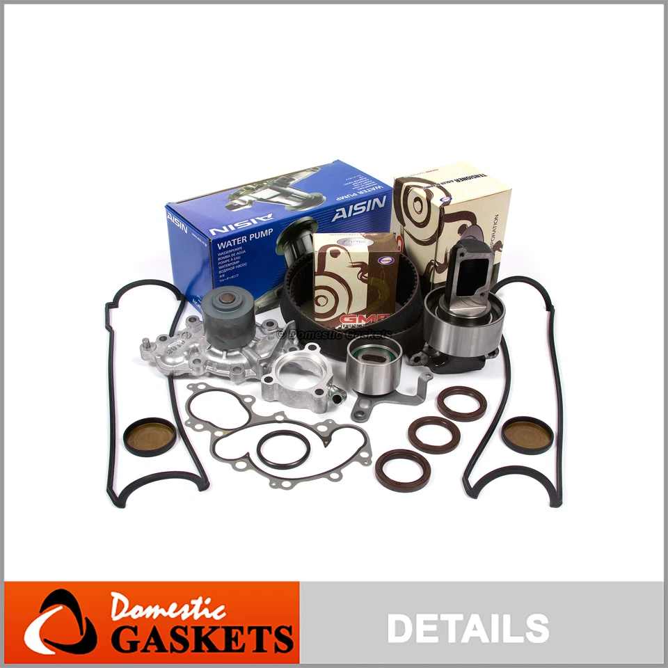 Correa de distribución AISIN bomba de agua con kit de cubierta de válvula de tubo apto para camioneta Toyota 88-92 3.0 Foto 1 de 4