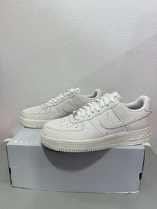 Nike Air Force 1 07 SE Sail Glittery shoe HQ3499-100 Woman size 10 New Fast ship - Picture 1 of 6