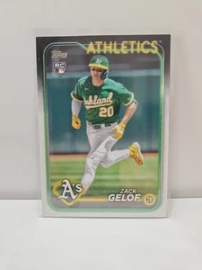 2024 Topps Serie 1 Baseball Rucksack Gelof RC #166 Oakland Athletics - Bild 1 von 2