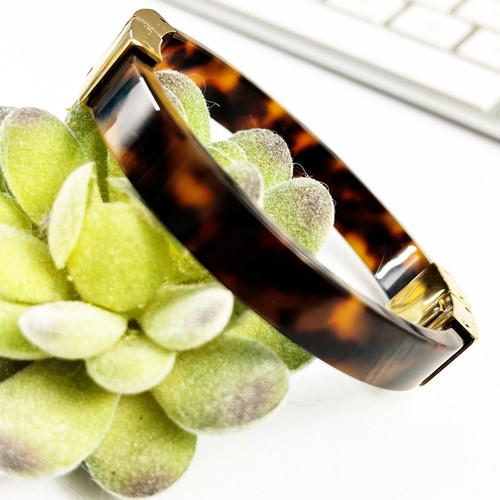 Bracciale Michael Kors con cerniera a conchiglia di tartaruga finta