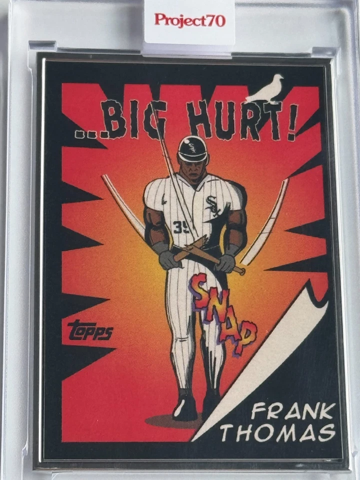 Topps Project 70 Frank Thomas 780 AP Silver Frame 10/51  Jeff Staple - Image 1 of 3