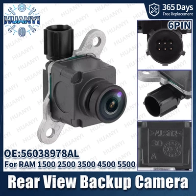 Cámara de visión trasera para RAM 1500 2500 3500 4500 5500 2013-2017 # 56038978AL Foto 1 de 4