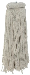 Rubbermaid Commercial FGF16800WH00 Dura Pro Cotton Wet Mop Head  Bolt On 24oz - Picture 1 of 6
