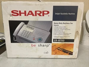 Sharp UX-B700 Business-Tintenstrahl-Faxgerät mit großer Kapazität Faksimile sicher - Bild 1 von 4