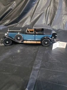 Franklin Mint 1929 Rolls-Royce Phantom I Cabriolet de Ville. 1:24 - Picture 1 of 5