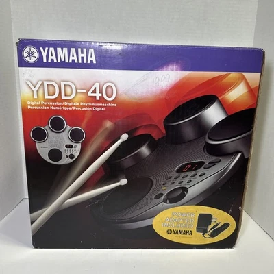 Batería eléctrica Yamaha YDD-40 4 almohadillas kit de percusión digital portátil Foto 1 de 4