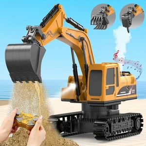 BeiyoQSZ Remote Control Excavator Toy for Kids RC Construction Vehicles - Picture 1 of 6