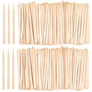1200-Pcs Eyebrow Wax Sticks for Hair Removal, Small Wooden Waxing Sticks,... - Picture 1 of 8