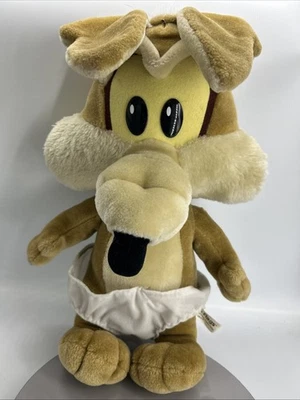 Juguete de peluche Six Flags Warner Bros Baby Wile E Coyote 1997 de colección 18" Foto 1 de 4