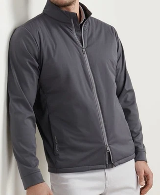 Peter Millar Mens Merge Hybrid Jacket XL Extra Large Iridium Gray - Crown Sport - Image 1 of 4