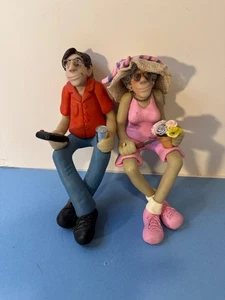 Diana Manning 2 Stück Limited Edition Familie von Regalsitzern - Bild 1 von 10