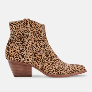 Dolce Vita Calf Hair Leopard Print Booties(Size 6.5) - Picture 1 of 12