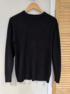 Cedarwood state black crew neck knitted jumper Size Medium - Image 1 of 4
