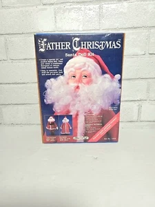 Kit Muñeca Papá Noel Fibra-Craft De Colección 20" Alto #1454 Sellado Nos Cuerpo Pre Cosido - Imagen 1 de 4