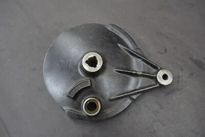 KAWASAKI 1980 1981 1982 1983 KZ550 LTD REAR WHEEL BRAKE DRUM PLATE PANEL / KZ650 - Image 1 of 4