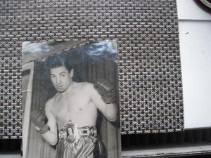 Original Boxing Press 8" x 6" Photo TERRY ALLEN - Picture 1 of 3
