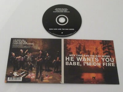 Nick Cave And The Bad Seeds–He Wants You / Babe, I'm On Fire/CD MUTE 290 DIGIPAK - Bild 1 von 3