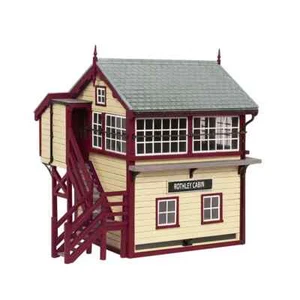 Caja de señal Bachmann 44-0168M Scenecraft GCR granate/crema (preconstruida) franqueo T48 - Imagen 1 de 8