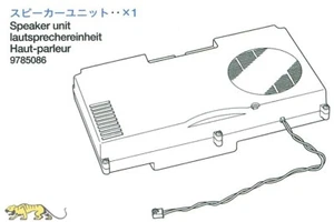 Tamiya 9785086 - Unidad de altavoz para Tamiya Tiger I (56010) 1:16 - Imagen 1 de 1