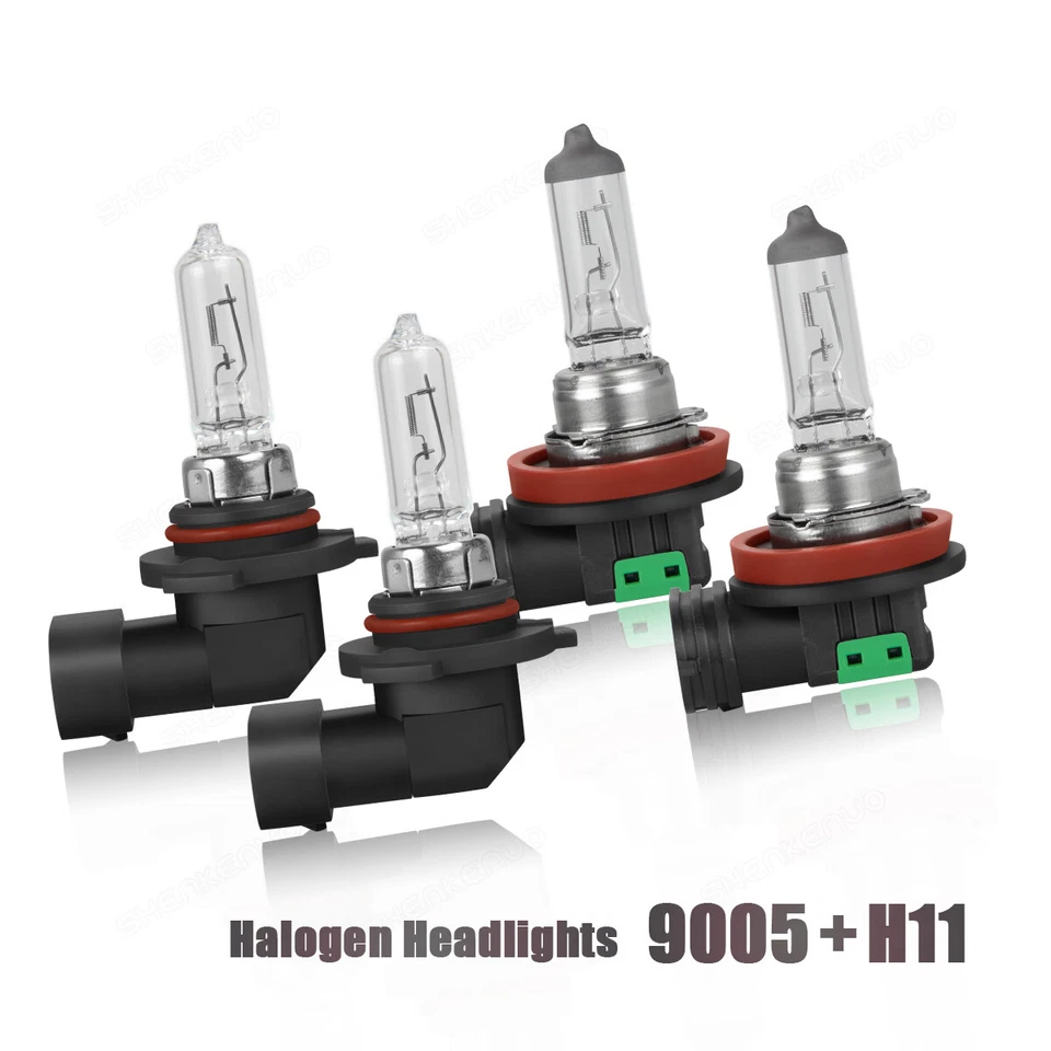 For Toyota Land Cruiser Prado 2010-2018 High/Low Beam Bulbs Warm White 9005 H11 - Image 1 of 1