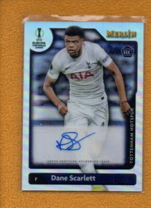 Dane Scarlett 2021-22 Topps Merlin Chrome UEFA Rookie Autograph RC Auto - Bild 1 von 2