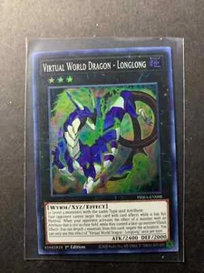 Yugioh Virtual World Dragon - Longlong (Super Rare) (1st Edition) - PHRA-EN098 P - Picture 1 of 1