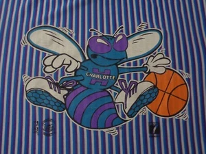 Camicia Charlotte Hornets vintage uomo XL USA basket - Foto 1 di 7