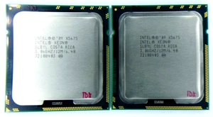 Matched Pair of Intel Xeon X5675 3.06GHZ 12MB 6-Cores SLBYL Processor w/Grease - Picture 1 of 2